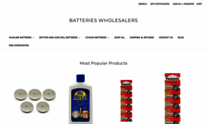 Batterieswholesalers.com thumbnail