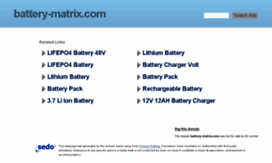Battery-matrix.com thumbnail
