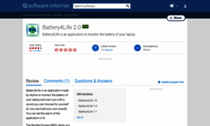 Battery4life.software.informer.com thumbnail