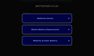 Batterybay.co.uk thumbnail