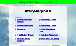 Batterycharger.com thumbnail
