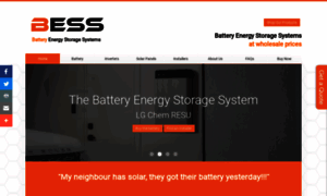 Batteryenergystoragesystems.com.au thumbnail