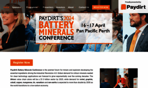 Batterymineralsconference.com thumbnail