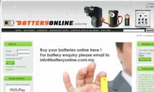 Batteryonline.com.my thumbnail