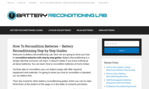 Batteryreconditioninglab.com thumbnail