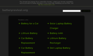 Batteryrevival.org thumbnail