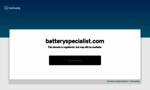 Batteryspecialist.com thumbnail