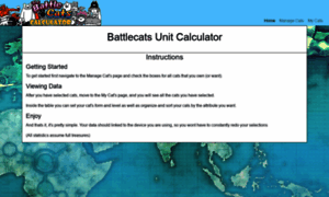 Battlecats-calc.com thumbnail