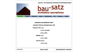 Bau-satz.net thumbnail