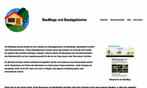 Baublog-liste.de thumbnail