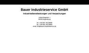 Bauer-industrieservice.de thumbnail