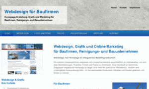 Baufirma-webdesign.at thumbnail