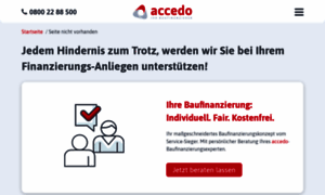 Baugeld.accedo.de thumbnail