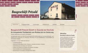 Baugeschaeft-petzold-gmbh.de thumbnail