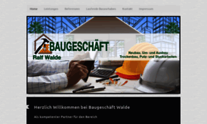 Baugeschaeft-walde.de thumbnail
