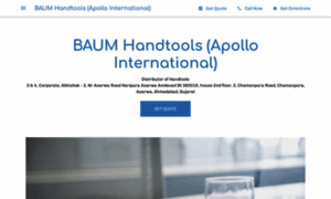 Baum-handtools-apollointernational.business.site thumbnail