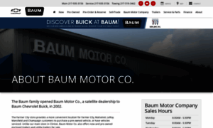 Baummotorco.com thumbnail