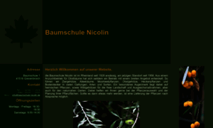 Baumschule-nicolin.de thumbnail