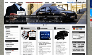 Bavaria-limousines.de thumbnail