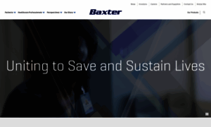 Baxter.com thumbnail