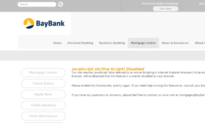 Baybankmd.mortgagewebcenter.com thumbnail