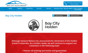 Baycityholden.com.au thumbnail