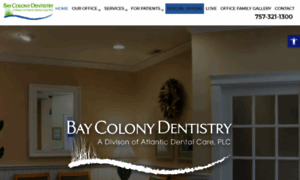 Baycolonydentistry.com thumbnail