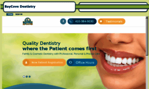 Baycovedental.mydentalvisit.com thumbnail