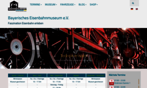 Bayerisches-eisenbahnmuseum.de thumbnail