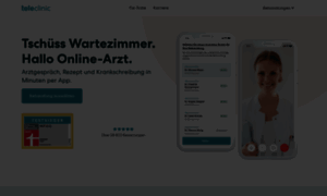Bayern.teleclinic.com thumbnail