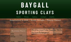 Baygallsportingclays.com thumbnail