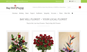 Bayhillflorist.com thumbnail