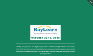 Baylearn2015.splashthat.com thumbnail