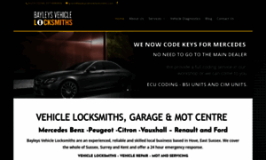 Bayleysvehiclelocksmiths.co.uk thumbnail