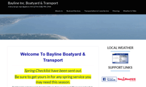 Baylineboatyard.com thumbnail
