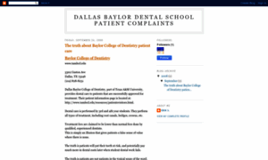 Baylordentalpatients.blogspot.com thumbnail