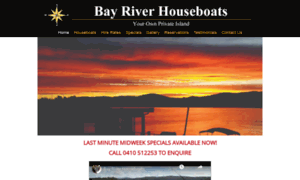 Bayriverhouseboats.com.au thumbnail