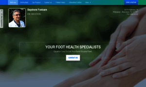 Bayshorefootcare.com thumbnail