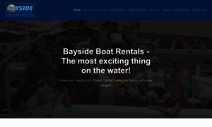 Baysideboatrentals.com thumbnail