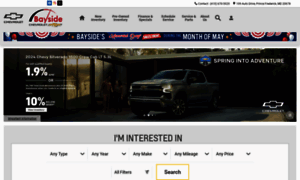 Baysidechevy.com thumbnail