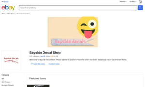 Baysidedecalshop.com thumbnail