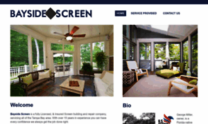 Baysidescreenrepair.com thumbnail