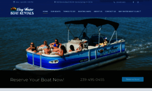 Baywaterboatrentals.com thumbnail