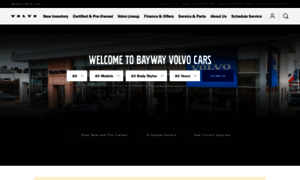 Baywayvolvocars.com thumbnail
