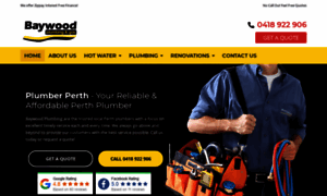 Baywoodplumbingandgas.com.au thumbnail