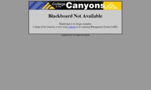 Bb9.canyons.edu thumbnail