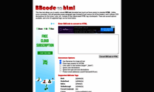 Bbcode-to-html.com thumbnail