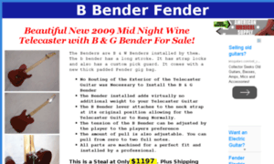 Bbenderfender.com thumbnail
