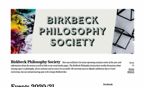 Bbkphilosophysociety.wordpress.com thumbnail