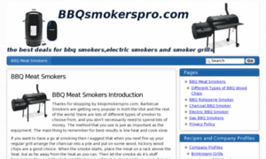 Bbqsmokerspro.com thumbnail
